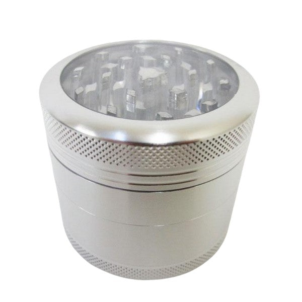 Coloured Sharpstone Clear Top 4pce Grinders