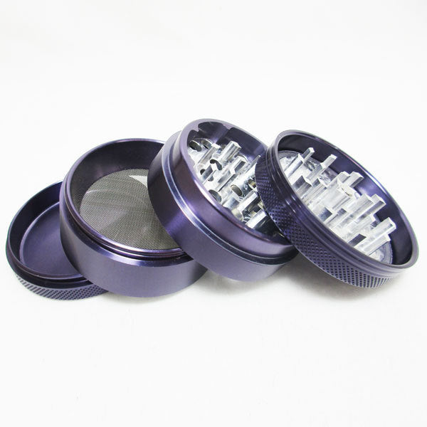 Coloured Sharpstone 4pce Grinders