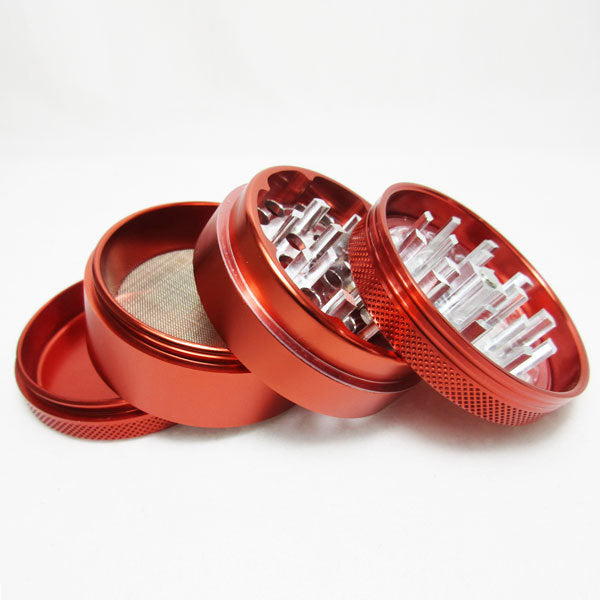 Coloured Sharpstone 4pce Grinders