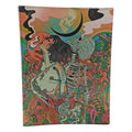 Rolling Tray Glass 160x120mm Skeleton Love