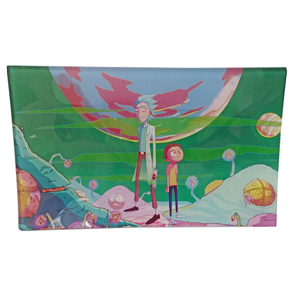 Glass Rolling Tray 255x155mm Rick And Morty