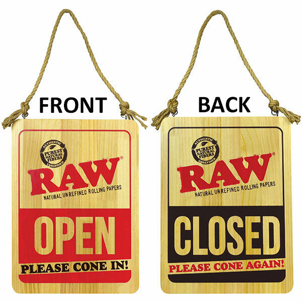 Open/Closed Raw Sign