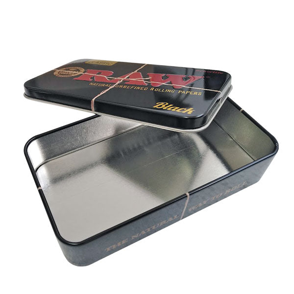 Raw Tin - Black - 115x65x24mm